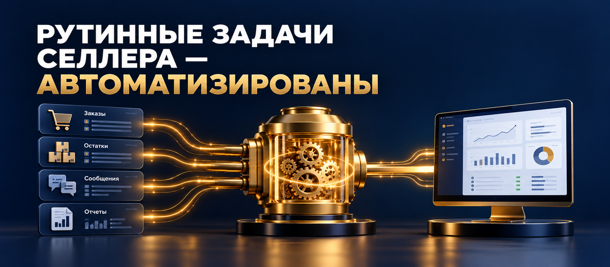 Как сэкономить 120 часов в месяц: автоматизация рутинной работы селлера