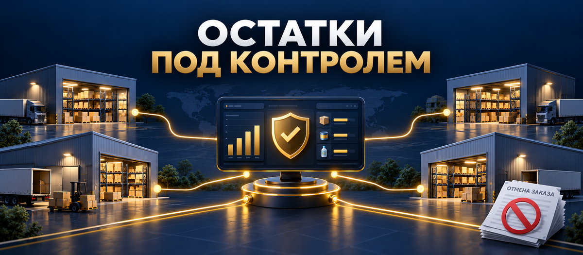 Автоматизация остатков: сократили ошибки на 98% и отмены втрое