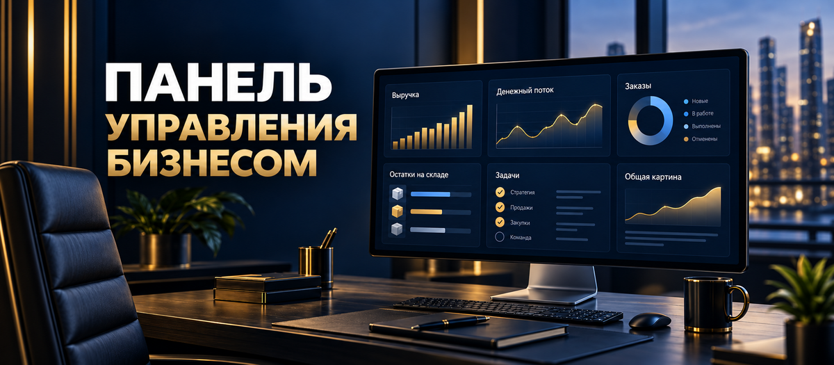 Панель управления бизнесом: собственник освободил 80 часов в месяц