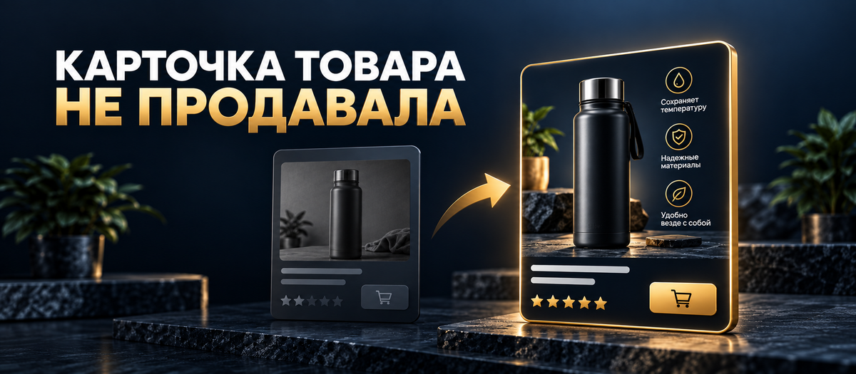 Карточка товара не продавала: рост CTR на 41% и конверсии на 36% после редизайна