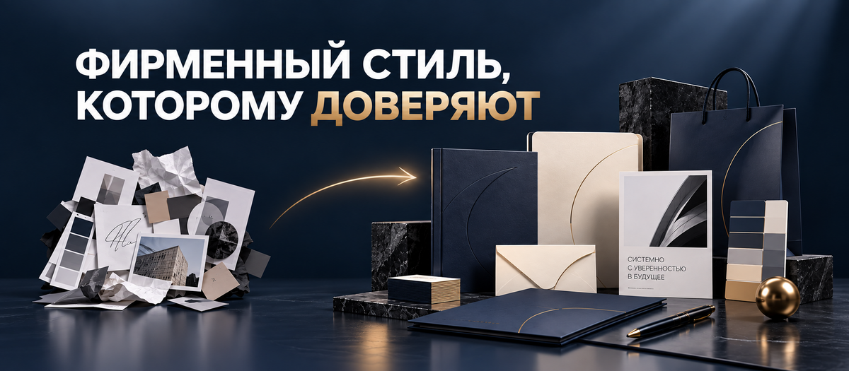Фирменный стиль, который вызывает доверие: от «начинающего бизнеса» к узнаваемому бренду