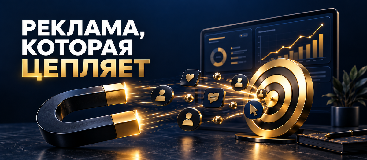Реклама, которая цепляет: CTR +48% и снижение стоимости клика