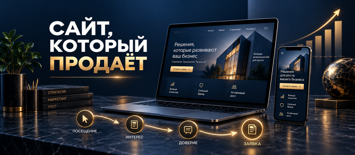 Сайт, который продаёт: редизайн и рост конверсии в заявки