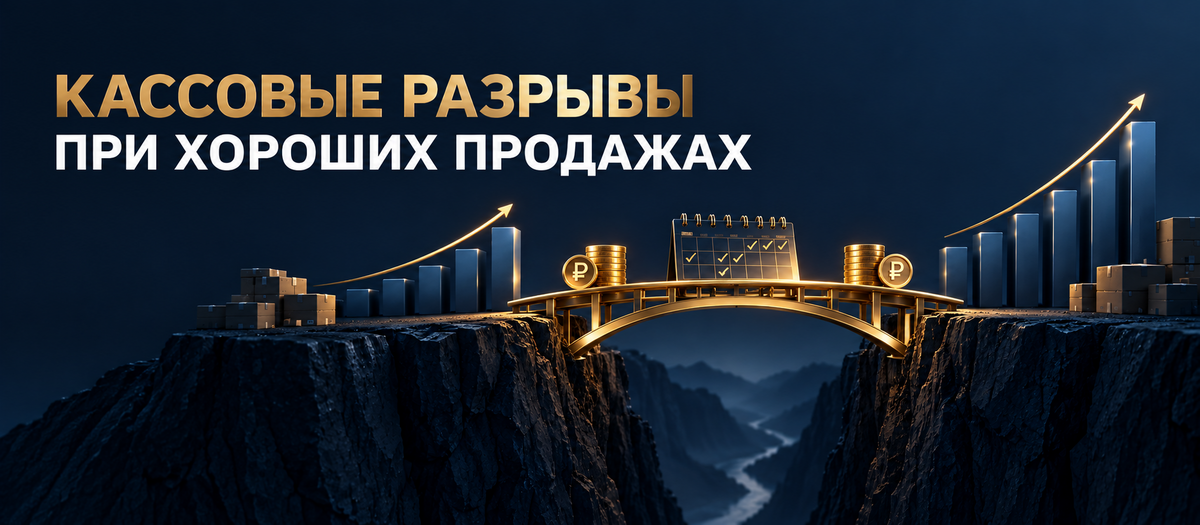Кассовые разрывы при хороших продажах: прогноз денежного потока и отказ от кредитов