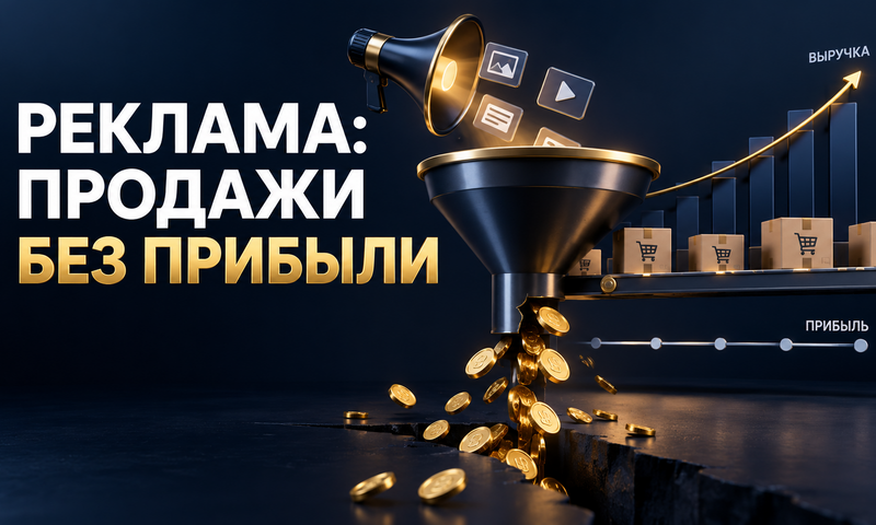 Иллюстрация кейса: Реклама приносила продажи, но не прибыль: сократили расходы на 22% и выросли без увеличения бюджета