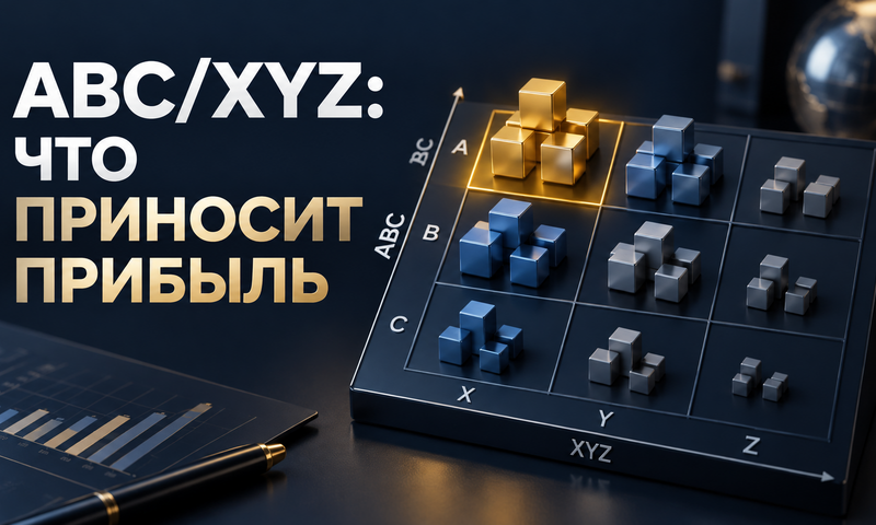 Иллюстрация кейса: Неизвестно, что зарабатывает: ABC/XYZ-анализ выявил прибыльные товары и увеличил прибыль на заказ