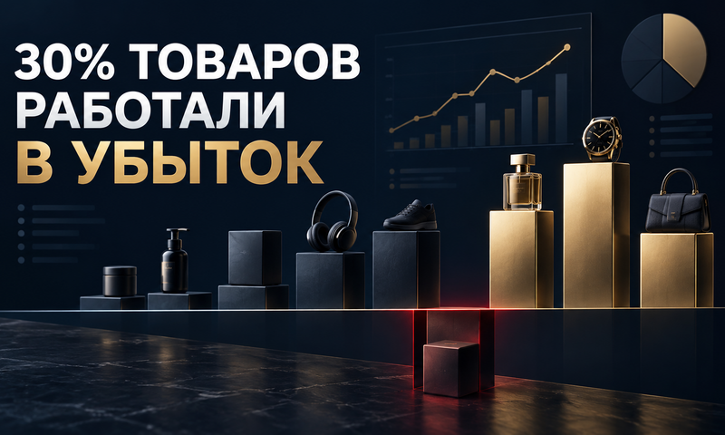 Иллюстрация кейса: 30% товаров работали в убыток: прибыль +32% за 3 месяца и финансовая модель развития
