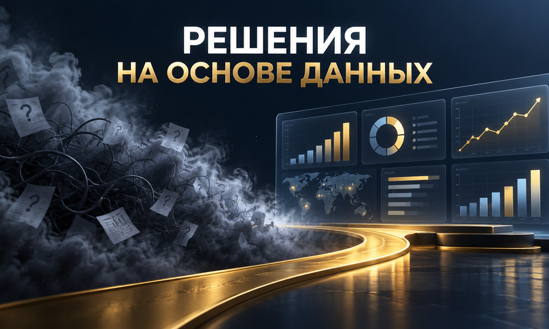 Иллюстрация кейса: Решения принимались на ощущениях: внедрили управленческую отчётность, KPI и дашборды