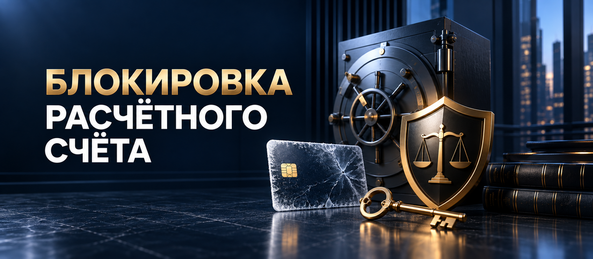 Блокировка расчётного счёта: восстановили обслуживание и защитили бизнес