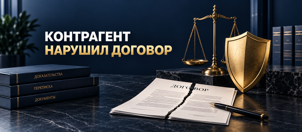 Контрагент нарушил договор: взыскали задолженность и компенсацию