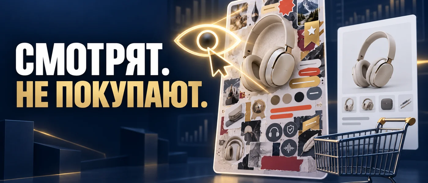 Сравнение карточки товара до и после улучшения визуала