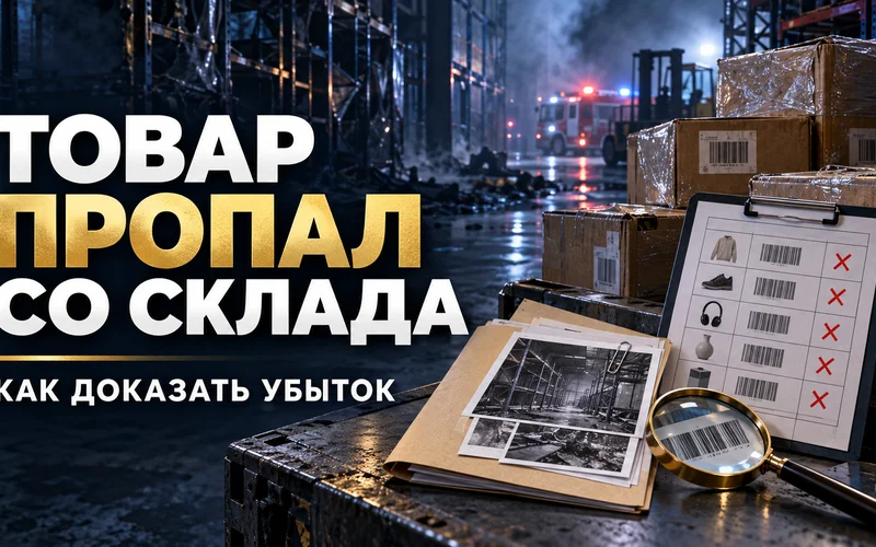 Селлер проверяет документы на товар после происшествия на складе