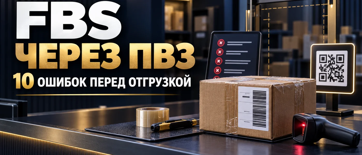 Продавец передаёт FBS-поставку в пункт выдачи Wildberries