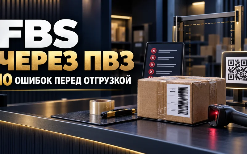 Продавец передаёт FBS-поставку в пункт выдачи Wildberries