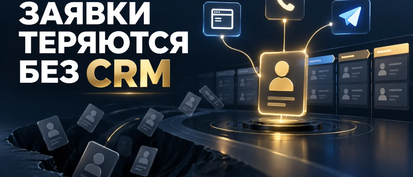CRM объединяет заявки, переписки и этапы продаж компании