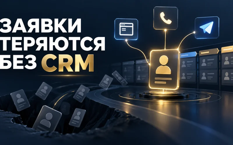 CRM объединяет заявки, переписки и этапы продаж компании