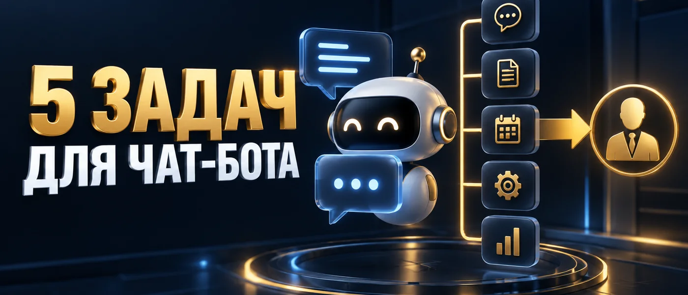Чат-бот принимает обращение и передаёт подготовленную заявку менеджеру