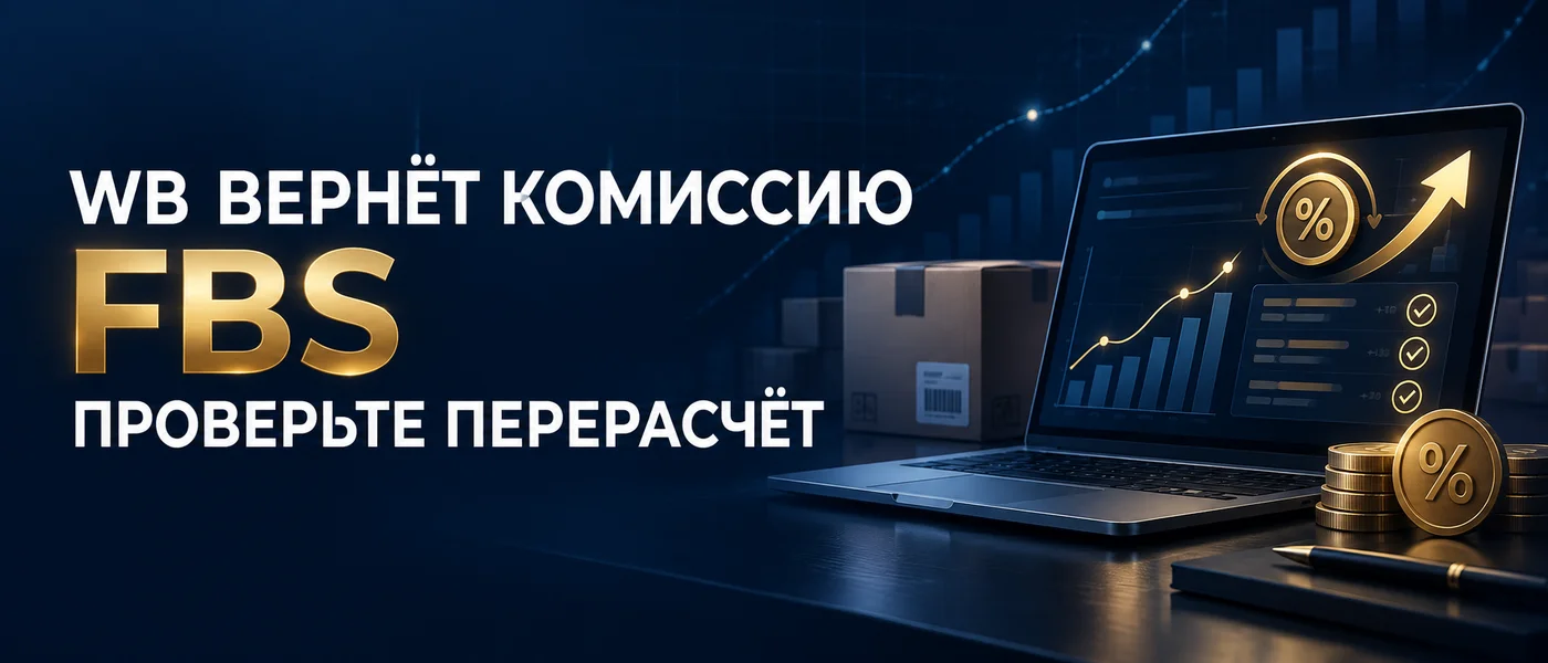 Возврат комиссии Wildberries по FBS и проверка перерасчёта