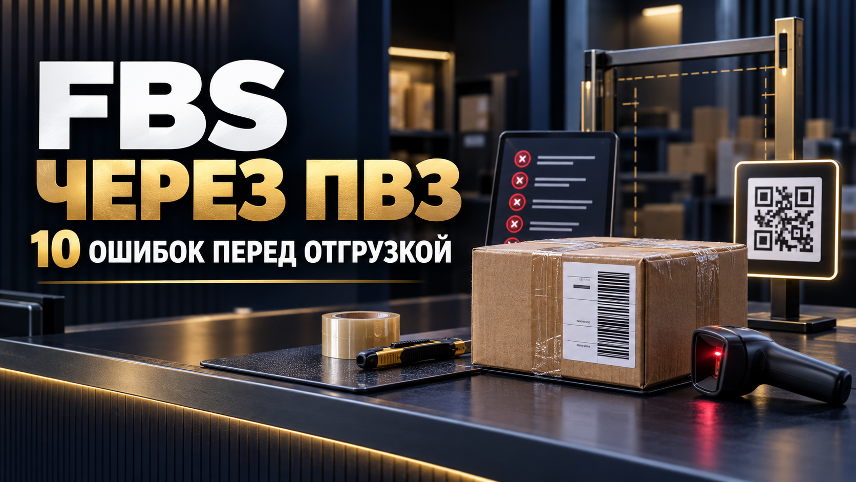 Продавец передаёт FBS-поставку в пункт выдачи Wildberries