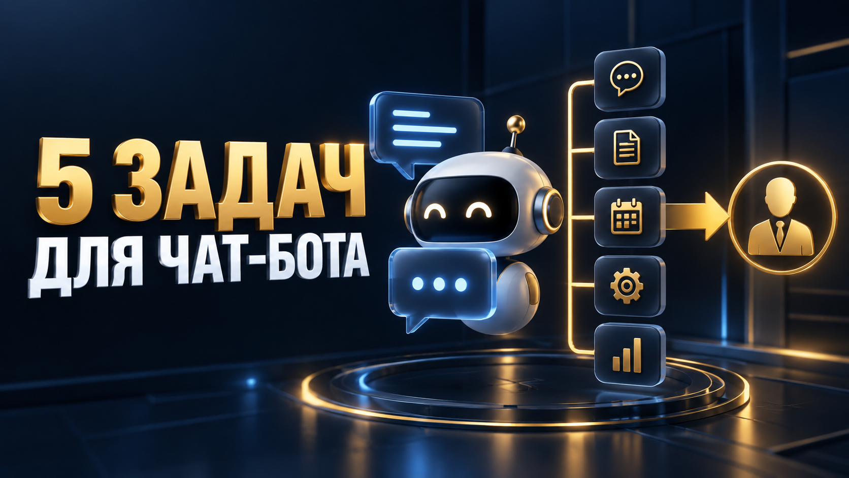 Чат-бот принимает обращение и передаёт подготовленную заявку менеджеру