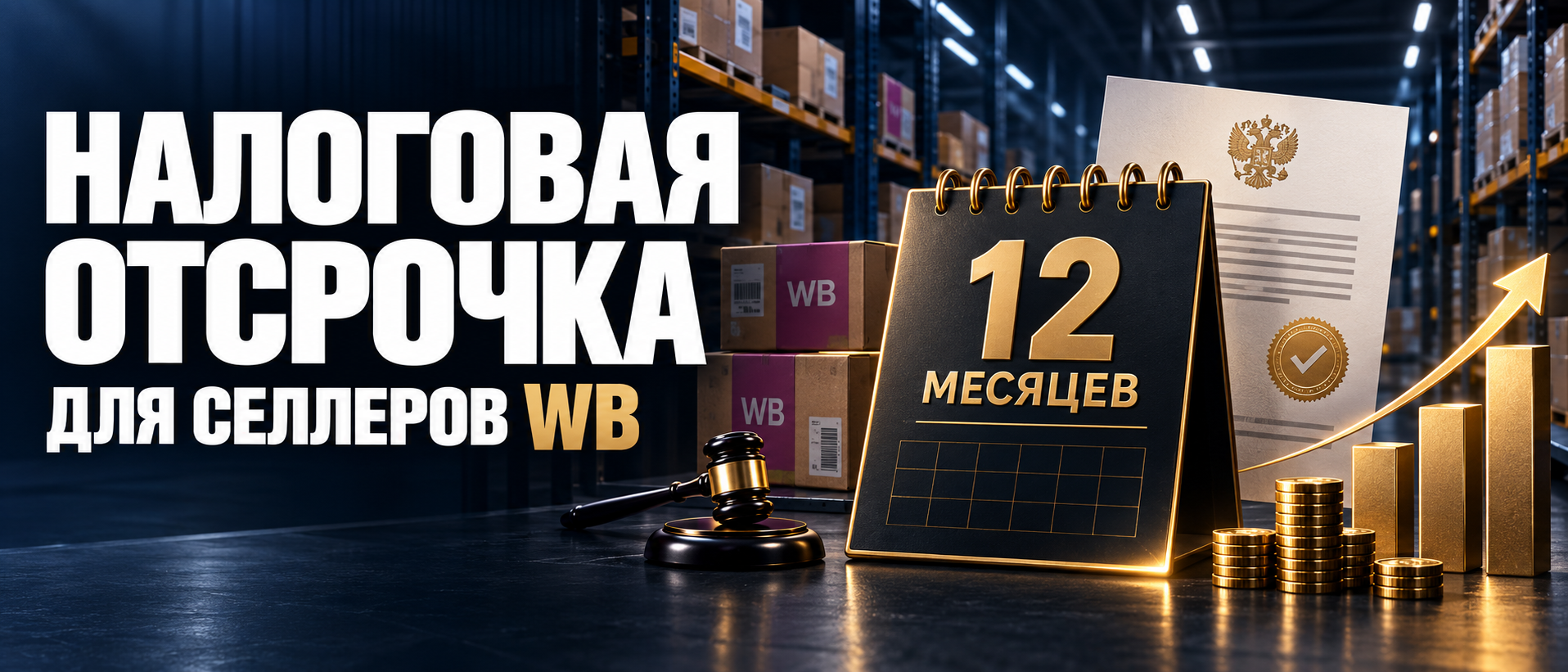 Налоговая отсрочка для пострадавших селлеров Wildberries
